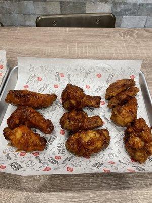 Korean soy sauce wings, Yang sum sauce wings