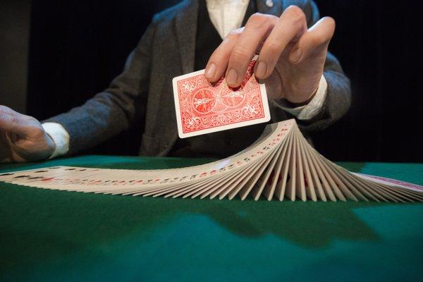 Cocktails and Card Tricks. The perfect combination.