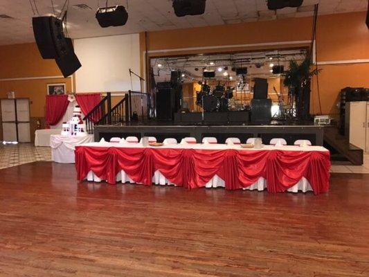 Room 3 Stage for Band or DJ