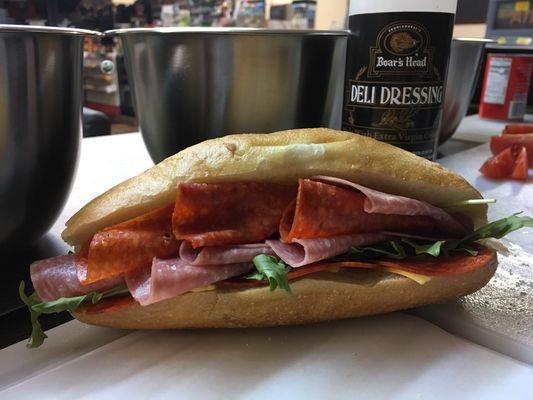 Classic Italian sub.