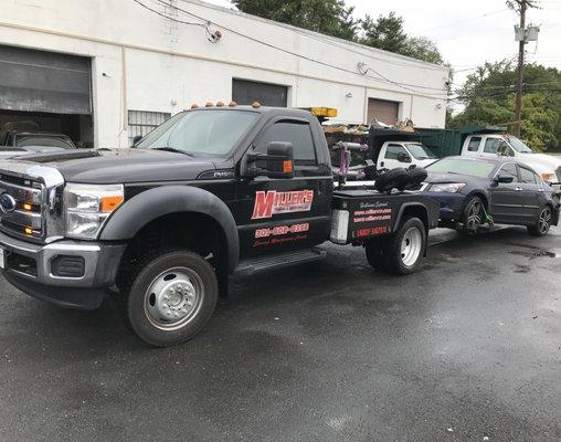 Miller's Towing & Recovery
 24/7 Roadside Assistance - Towing & Recovery
 301-602-0392 Hablamos Español