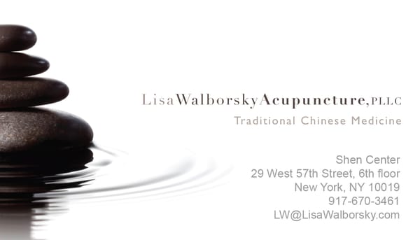 Lisa Walborsky, Licensed Acupuncturist