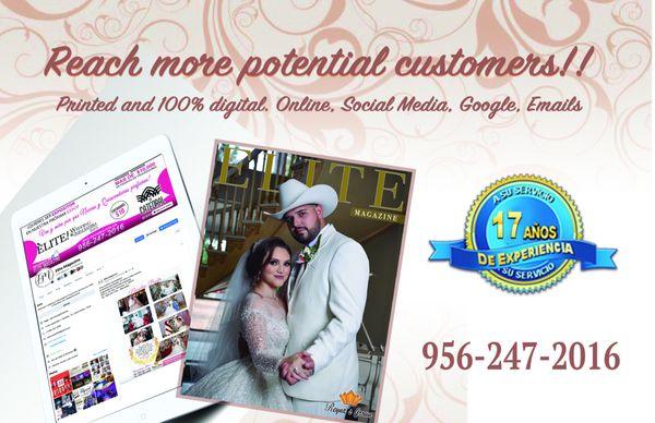 More than 18 years at your service.  Reach more potential customers!!