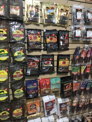 Many different jerky choices.