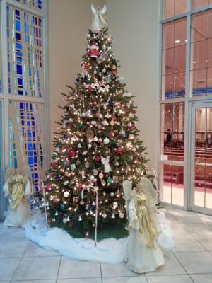 Christmas Tree in the lobby