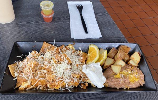 Chilaquiles Plate