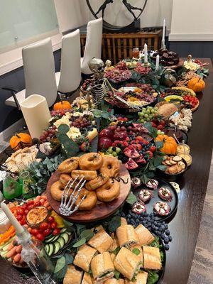 Spooktacular Grazing Table