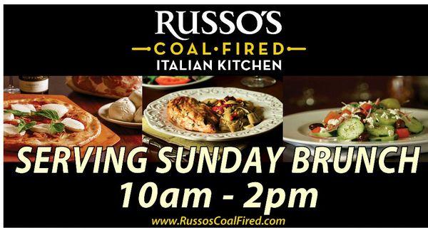 Banner Graphics for Russos Sunday Brunch.