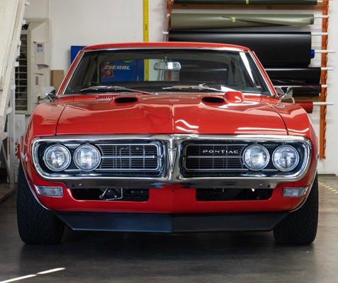 PPF on this custom built 1972 Pontiac Fire Bird.