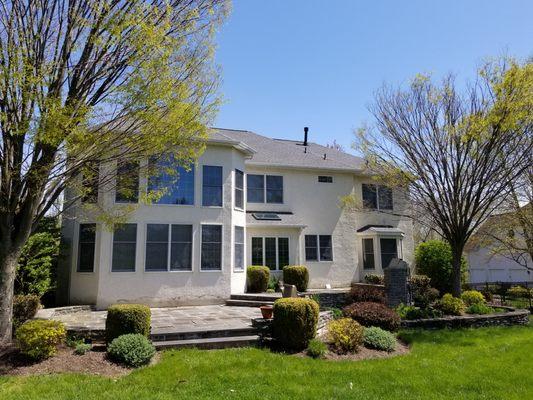 A221 Christopher Drive Princeton, NJ New GAF Timberline HD Shingles "Pewter Gray" & New VELUX Skylights April 30, 2018dd a caption