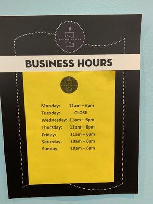 Their latest hours