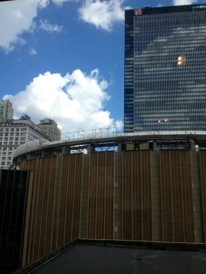 View from the main room - Madison Square Garden!