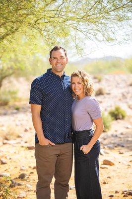 Dr Tenney and his Wife Amy