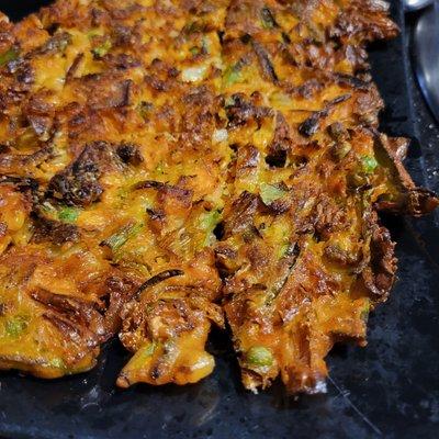 Kimchi pancake