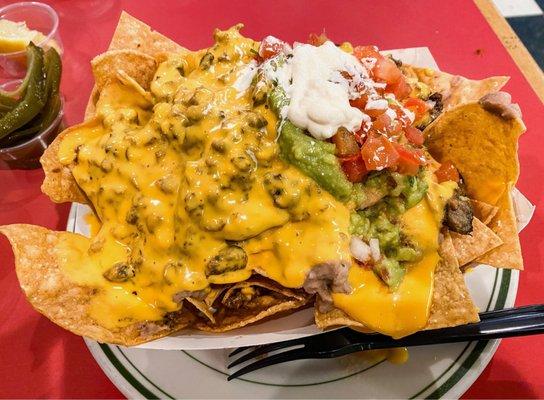 Carne asada Nachos Supreme