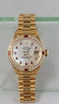 we sell and service  Rolex watches