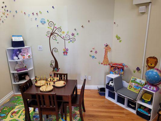 Kids room in waiting area