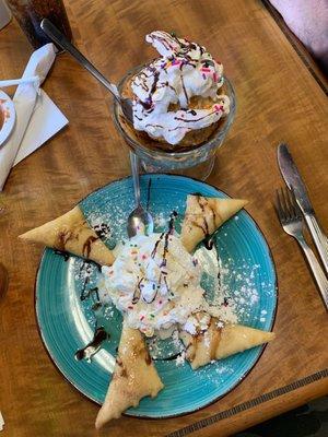 Sopapillas & fried ice cream