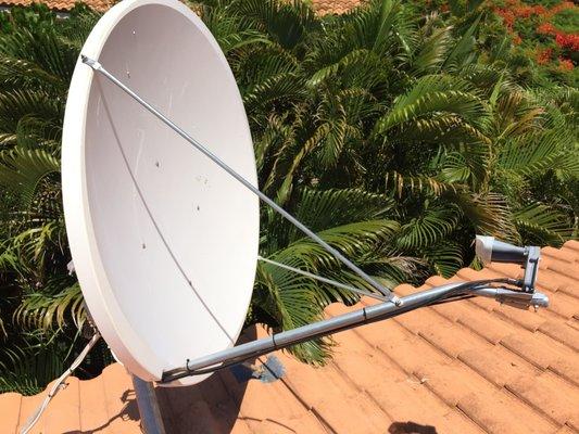 Satellite dish removal www.saynotodish.com directv dish removal,  dish removal,  satellite antena removal www.saynotocable.com  (808)5682608