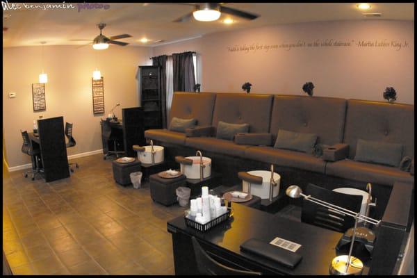 Manicure & Pedicure Area