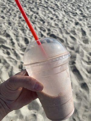 Thinnest chocolate malt ever.