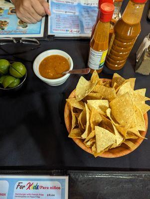 Chips and salsa