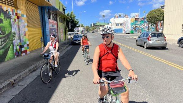 15 mile Bike Ride in Hawaii