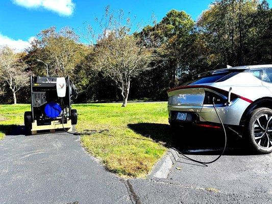 Ev mobile charging service