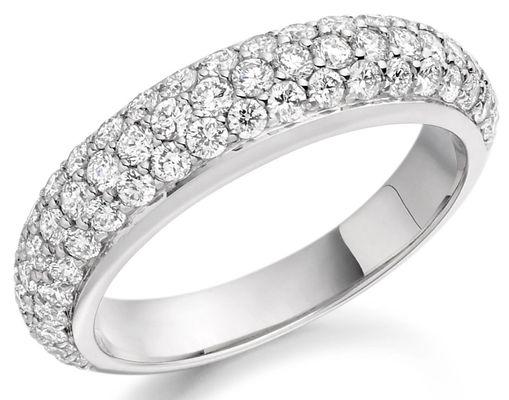 Micropave Eternity Band 2ct $1299