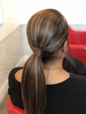 Ponytail -Kaleemah stylist