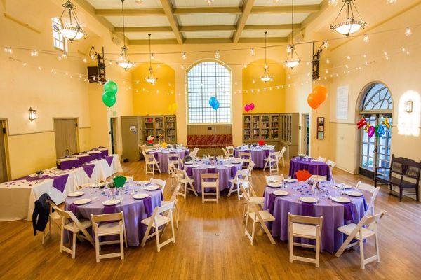 Not just for weddings!  Parties, Barmitzvas, Batmitsvas, Birthdays,Quinceaneras too!