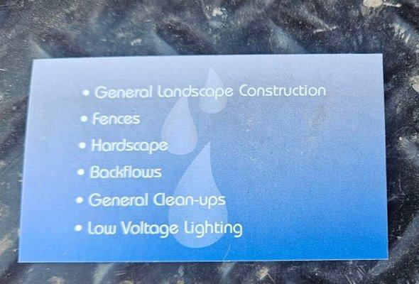 Specialized Landscape Construction Irrigation