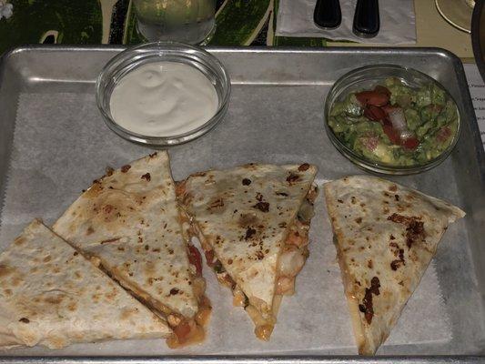 Camaron Quesadilla ($14.95)