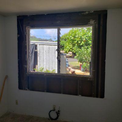 Install bigger window