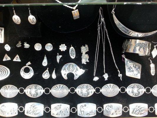 Hopi jewelry at Velez Galleries