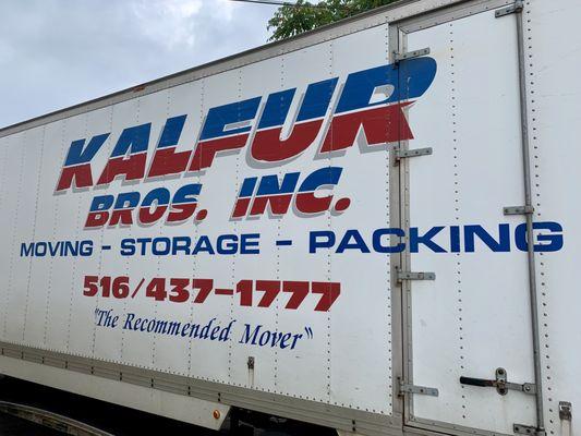 Kalfur Bros. truck