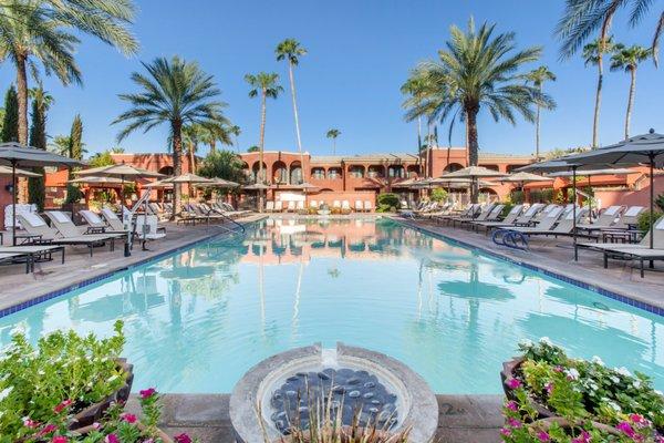 Oasis Pool at Omni Scottsdale Resort & Spa at Montelucia