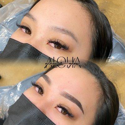 Ombre Powder Brows