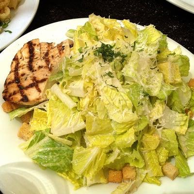 Caesar Salad with Grilled Chicken $19 (Cost more than my Pizza, Omelette, N Calamari)