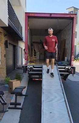 Mover on truck