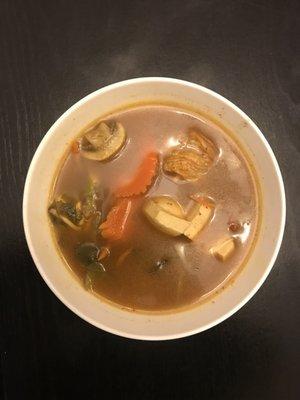 Tom yum soup