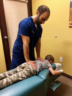 Even kids need chiropractic care!