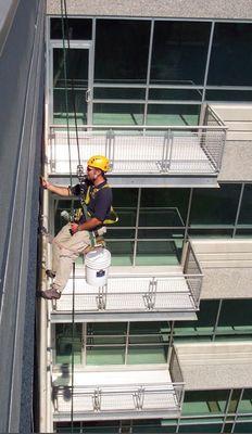 High Rise Window Cleaning Metro Boston.