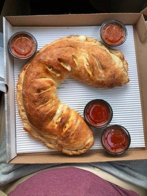 Family size Buffalo Chicken Stromboli