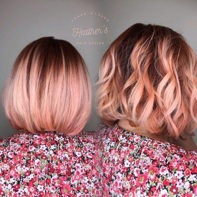 Perfectly peach by Sarah