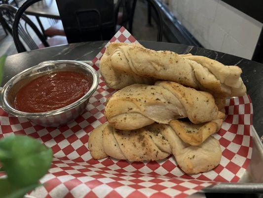 Breadsticks with Marinara