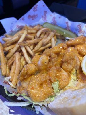 Shotgun Shrimp Po'Boy