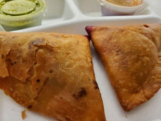 Lamb samosas