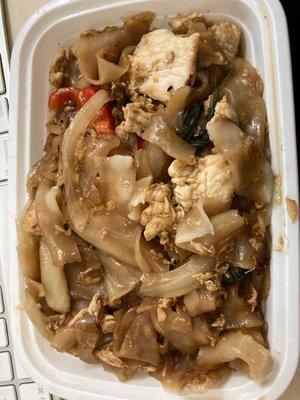 Drunken Noodle with chicken