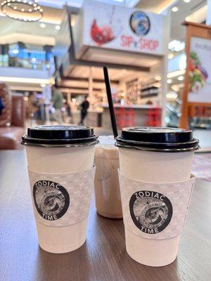 Macchiato, Chai Tea Latte and Iced Chai Tea Latte.